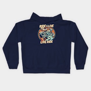 motorcycle Kids Hoodie